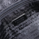 PRADA Tote Bag Leather Purple Silver Auth 213733-21