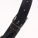 GUCCI GG Supreme Sherry Line Waist Bag PVC Navy Silver 1669 Auth 213739-10