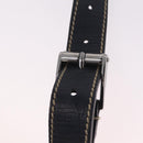 GUCCI GG Supreme Sherry Line Waist Bag PVC Navy Silver 1669 Auth 213739-9