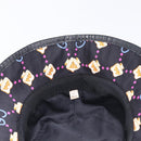 GUCCI Bucket Hat Canvas Black Multicolor Auth 213740M-11