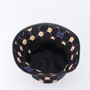 GUCCI Bucket Hat Canvas Black Multicolor Auth 213740M-7