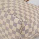 LOUIS VUITTON Damier Azur Neverfull MM Tote Bag N41605 LV Auth 213743-10
