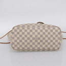LOUIS VUITTON Damier Azur Neverfull MM Tote Bag N41605 LV Auth 213743-9