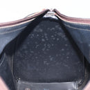 Burberrys Nova Check Hand Bag Canvas Beige Gold Auth 213744-25