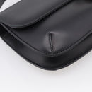 Salvatore Ferragamo Shoulder Bag Leather Black Brown Auth 213747A-11