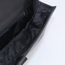 Salvatore Ferragamo Shoulder Bag Leather Black Brown Auth 213747A-17