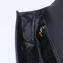 Salvatore Ferragamo Shoulder Bag Leather Black Brown Auth 213747A-18