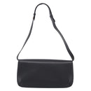 Salvatore Ferragamo Shoulder Bag Leather Black Brown Auth 213747A-3