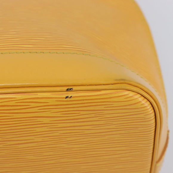 LOUIS VUITTON Epi Alma Hand Bag Tassili Yellow M52149 LV Auth 213748V