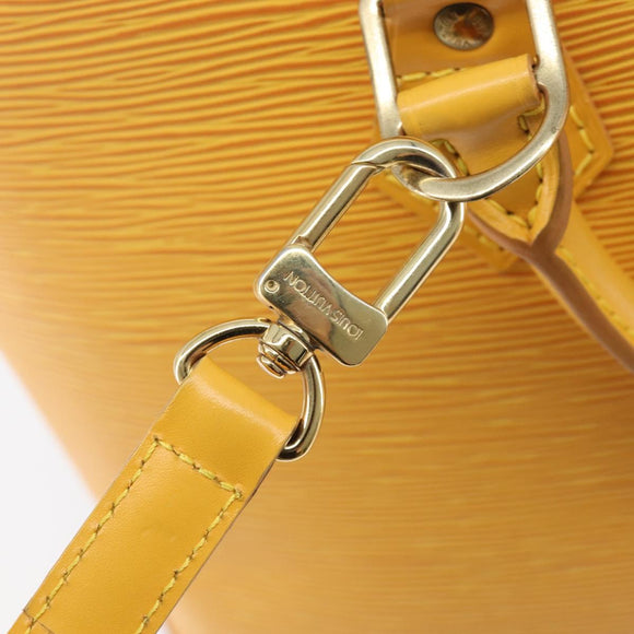 LOUIS VUITTON Epi Alma Hand Bag Tassili Yellow M52149 LV Auth 213748V
