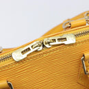 LOUIS VUITTON Epi Alma Hand Bag Tassili Yellow M52149 LV Auth 213748V-20