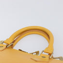LOUIS VUITTON Epi Alma Hand Bag Tassili Yellow M52149 LV Auth 213748V-8