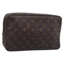 LOUIS VUITTON Monogram Trousse Toilette 28 Clutch Bag M47522 LV Auth 213750-1