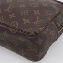 LOUIS VUITTON Monogram Trousse Toilette 28 Clutch Bag M47522 LV Auth 213750-10