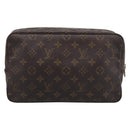 LOUIS VUITTON Monogram Trousse Toilette 28 Clutch Bag M47522 LV Auth 213750-2
