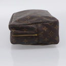 LOUIS VUITTON Monogram Trousse Toilette 28 Clutch Bag M47522 LV Auth 213750-4