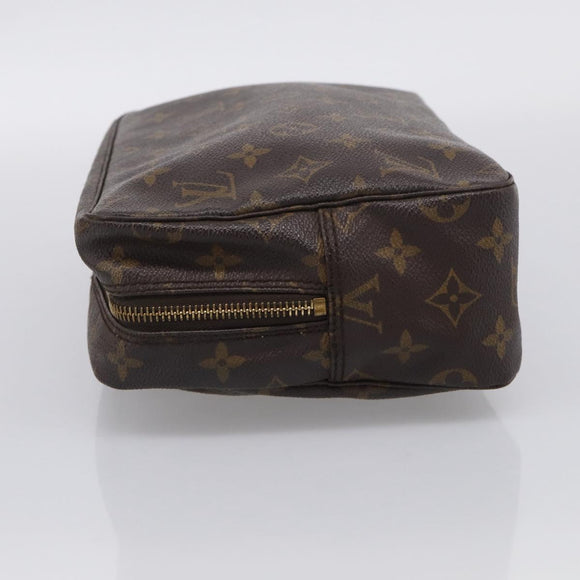 LOUIS VUITTON Monogram Trousse Toilette 28 Clutch Bag M47522 LV Auth 213750