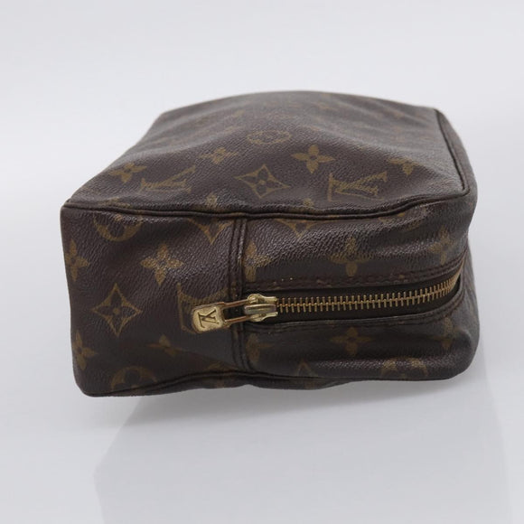 LOUIS VUITTON Monogram Trousse Toilette 28 Clutch Bag M47522 LV Auth 213750