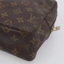 LOUIS VUITTON Monogram Trousse Toilette 28 Clutch Bag M47522 LV Auth 213750-8