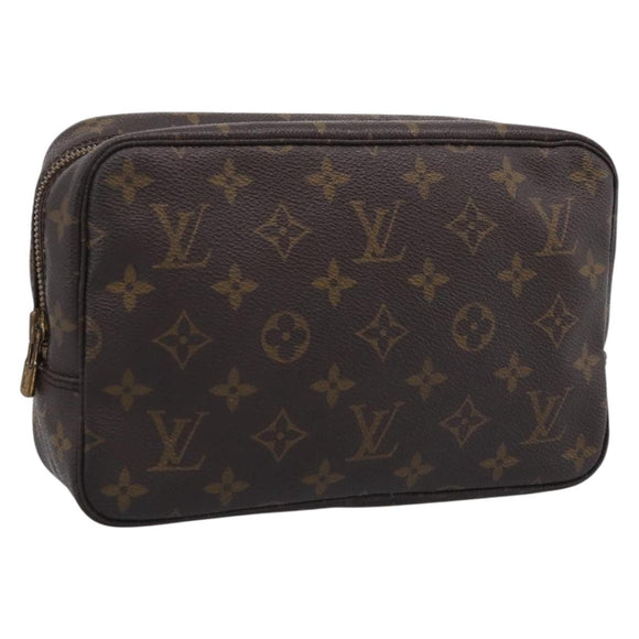 LOUIS VUITTON Monogram Trousse Toilette 23 Clutch Bag M47524 LV Auth 213761