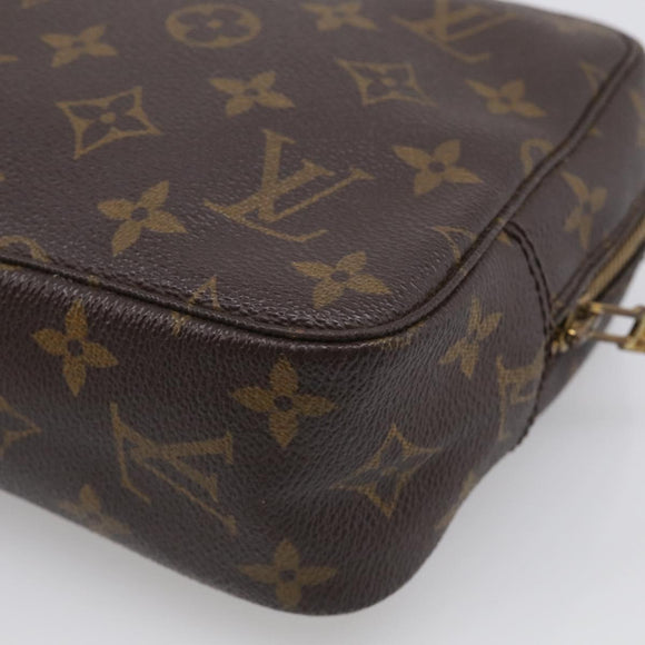 LOUIS VUITTON Monogram Trousse Toilette 23 Clutch Bag M47524 LV Auth 213761