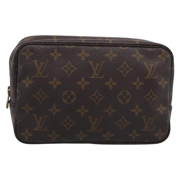 LOUIS VUITTON Monogram Trousse Toilette 23 Clutch Bag M47524 LV Auth 213761