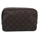 LOUIS VUITTON Monogram Trousse Toilette 23 Clutch Bag M47524 LV Auth 213761-3