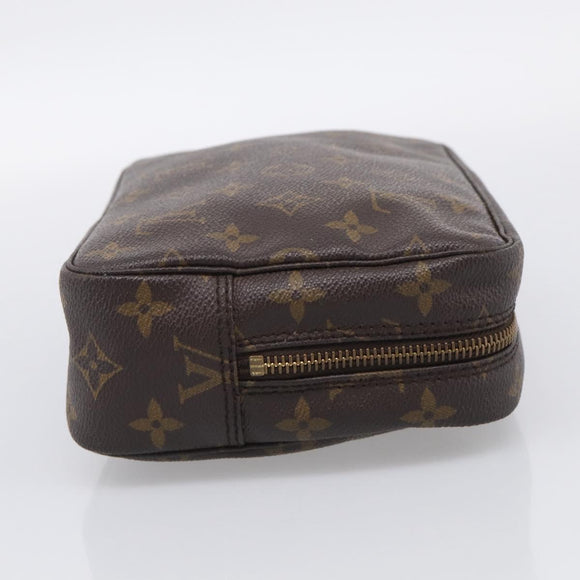 LOUIS VUITTON Monogram Trousse Toilette 23 Clutch Bag M47524 LV Auth 213761