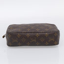 LOUIS VUITTON Monogram Trousse Toilette 23 Clutch Bag M47524 LV Auth 213761-7