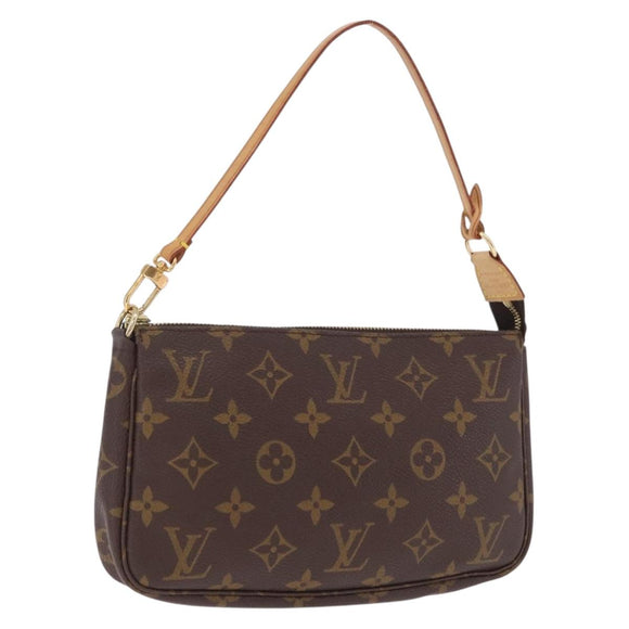 LOUIS VUITTON Monogram Pochette Accessoires Pouch M51980 LV Auth 213765A