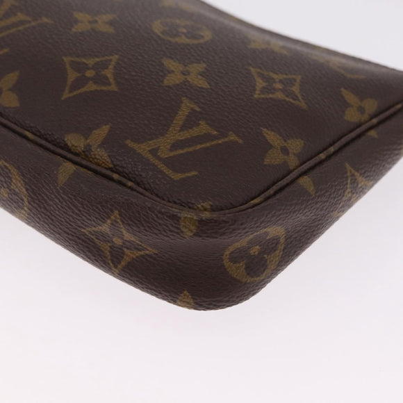 LOUIS VUITTON Monogram Pochette Accessoires Pouch M51980 LV Auth 213765A