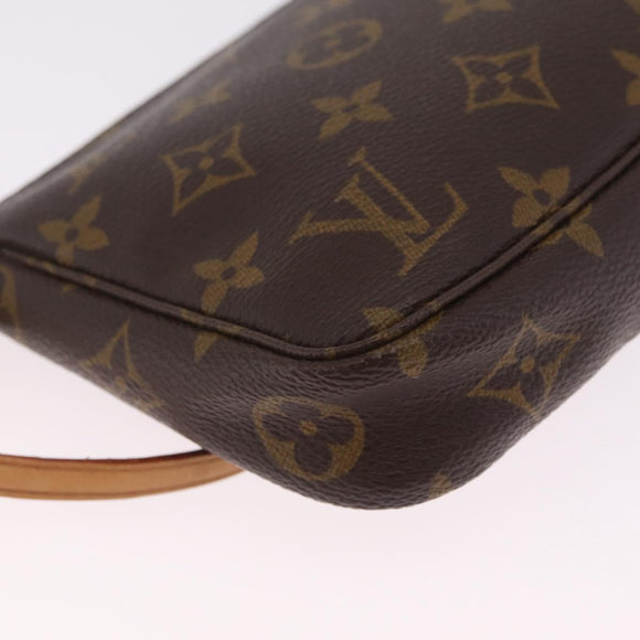 LOUIS VUITTON Monogram Pochette Accessoires Pouch M51980 LV Auth 213765A