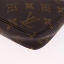 LOUIS VUITTON Monogram Pochette Accessoires Pouch M51980 LV Auth 213765A-14