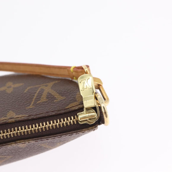 LOUIS VUITTON Monogram Pochette Accessoires Pouch M51980 LV Auth 213765A