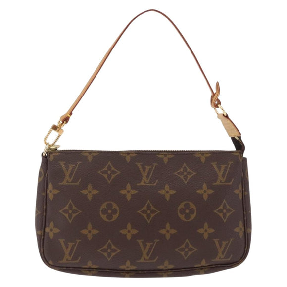 LOUIS VUITTON Monogram Pochette Accessoires Pouch M51980 LV Auth 213765A