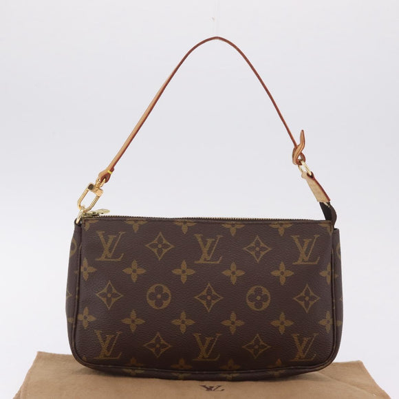 LOUIS VUITTON Monogram Pochette Accessoires Pouch M51980 LV Auth 213765A