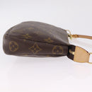 LOUIS VUITTON Monogram Pochette Accessoires Pouch M51980 LV Auth 213765A-4