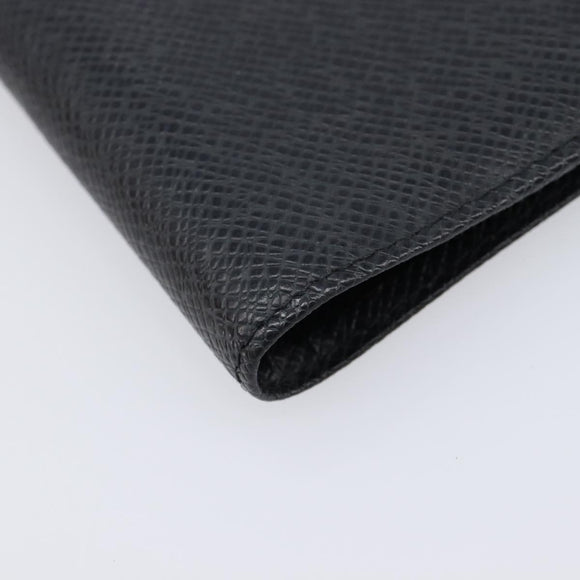 LOUIS VUITTON Taiga Agenda Bureau Day Planner Cover Ardoise R20409 Auth 213767