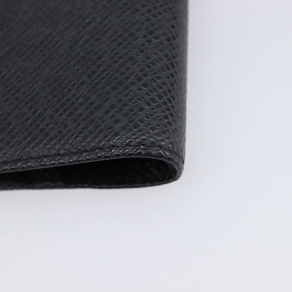 LOUIS VUITTON Taiga Agenda Bureau Day Planner Cover Ardoise R20409 Auth 213767