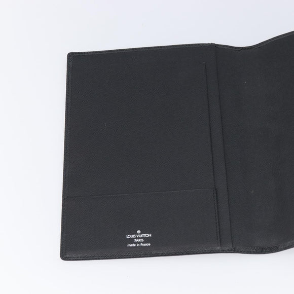 LOUIS VUITTON Taiga Agenda Bureau Day Planner Cover Ardoise R20409 Auth 213767