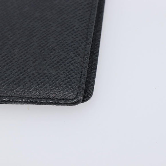 LOUIS VUITTON Taiga Agenda Bureau Day Planner Cover Ardoise R20409 Auth 213767