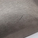 Salvatore Ferragamo Gancini Shoulder Bag Leather Gold Auth 213768A-14