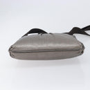 Salvatore Ferragamo Gancini Shoulder Bag Leather Gold Auth 213768A-9