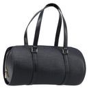 LOUIS VUITTON Epi Soufflot Hand Bag Black M52222 LV Auth 213778V-1
