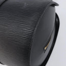 LOUIS VUITTON Epi Soufflot Hand Bag Black M52222 LV Auth 213778V-10