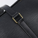 LOUIS VUITTON Epi Soufflot Hand Bag Black M52222 LV Auth 213778V-15