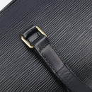 LOUIS VUITTON Epi Soufflot Hand Bag Black M52222 LV Auth 213778V-16