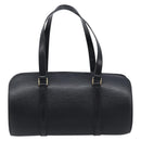 LOUIS VUITTON Epi Soufflot Hand Bag Black M52222 LV Auth 213778V-3