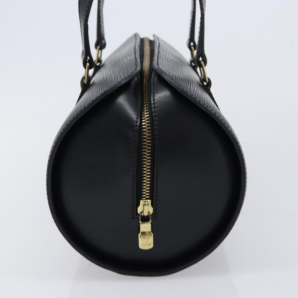 LOUIS VUITTON Epi Soufflot Hand Bag Black M52222 LV Auth 213778V