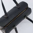 LOUIS VUITTON Epi Soufflot Hand Bag Black M52222 LV Auth 213778V-6